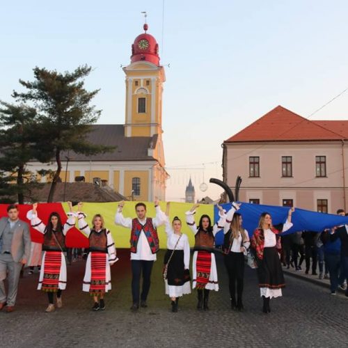 Maramureșul a fost ieri popas al unirii simbolice a regiunilor istorice românești