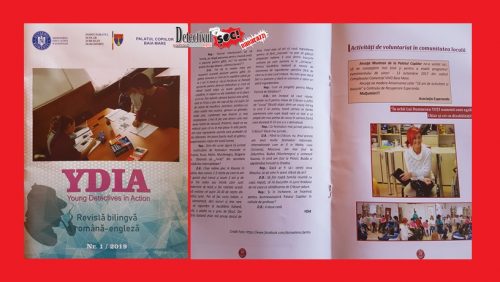 YDIA. În timp ce PRESA “mare” SUFERĂ, micii ziariști repun bazele JURNALISMULUI ca la carte într-o revistă bilingvă, română-engleză