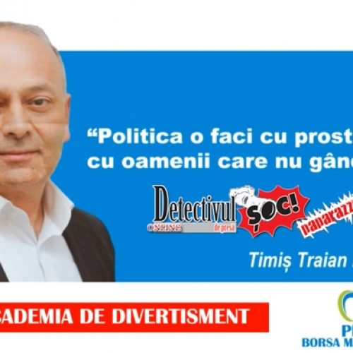 Ascultați-l pe acest IMPOSTOR politic, Remus Traian Timiș din Borșa, care ne face PROȘTI crezând că nu vom afla niciodată