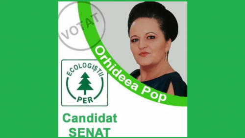 Orhideea Pop, candidat pentru SENAT din partea PER Maramureș: “Vă propun un viitor curat si sănătos”