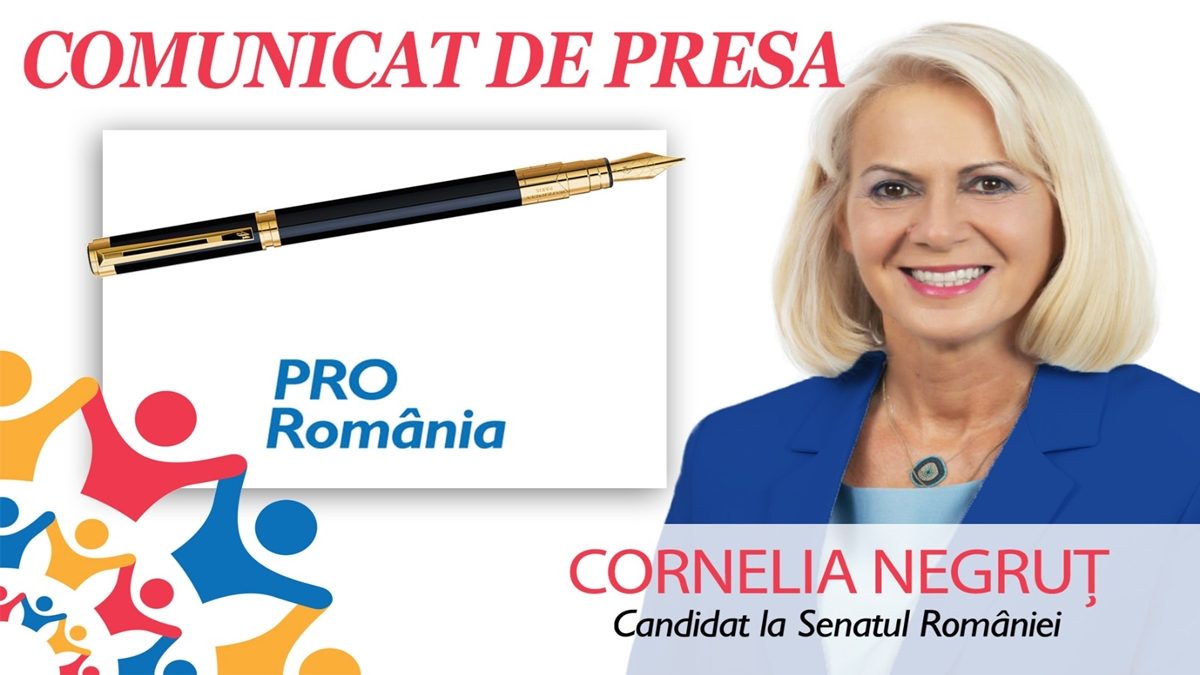 Cornelia Negruț (PRO Romania): Economia României în colaps, guvernanții fără soluții