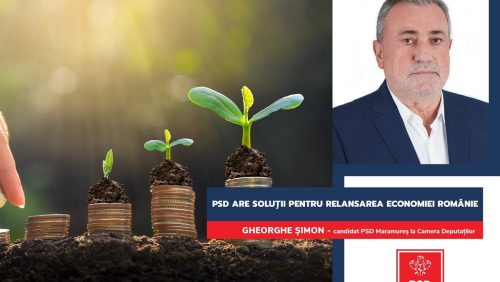 Gheorghe Șimon: ”PSD propune un pachet de măsuri de relansare economică a României”