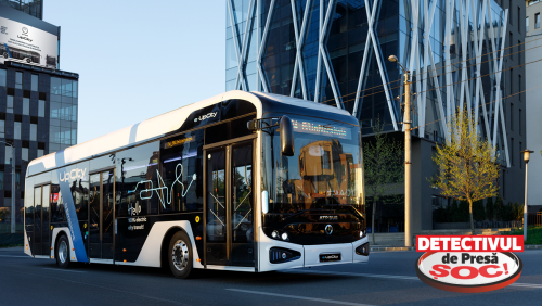 ATP Trucks Automobile din Baia Mare anunță lansarea ATP Bus e-UpCity, primul autobuz electric românesc