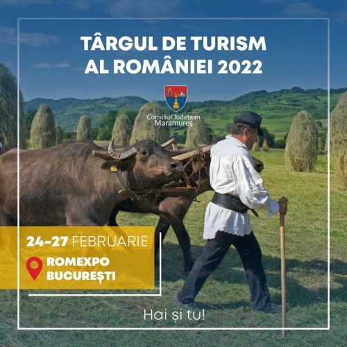 JUDEȚUL MARAMUREȘ, PREZENT LA TÂRGUL DE TURISM AL ROMÂNIEI 2022
