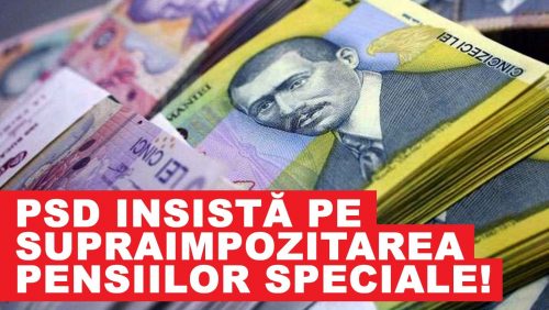 Gabriel Zetea: PSD susține în continuare supraimpozitarea pensiilor speciale și a salariilor bugetare mari!