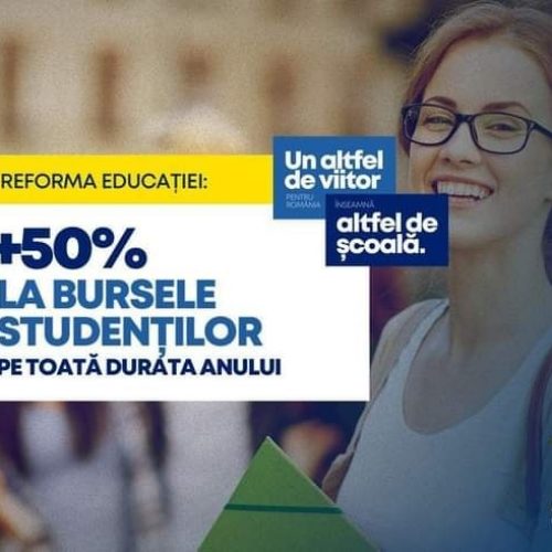 Deputatul Florin Alexe: +50% la BURSELE studenților pe toată perioada anului