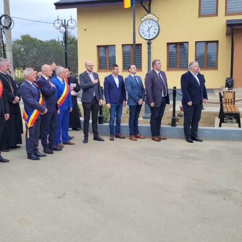 Călin Bota, deputat PNL: La Băsești s-a inaugurat noul sediu al primăriei