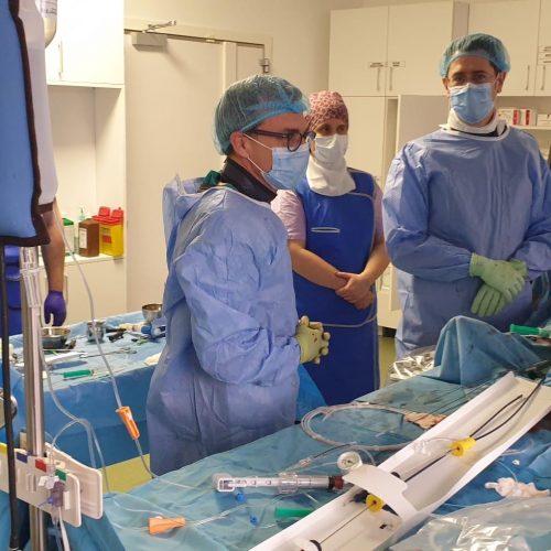 Trei cazuri de patologie aortică abdominală complexă, cu risc vital, rezolvate endovascular cu succes la SJU Baia Mare