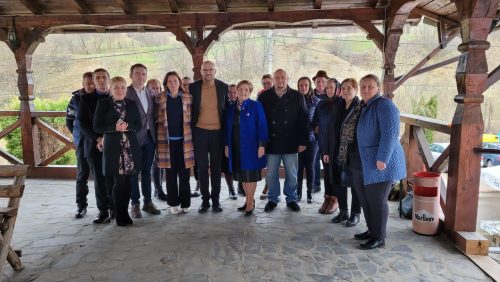 Tur de forță pe Valea Izei unde s-au întâlnit cu colegi de partid: președinți de organizații sau consilieri locali