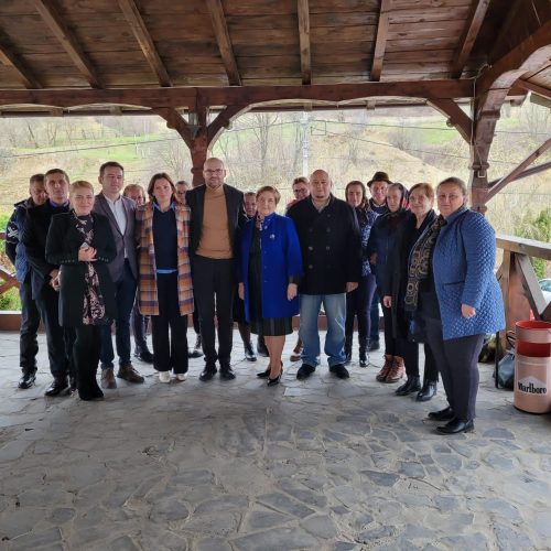Tur de forță pe Valea Izei unde s-au întâlnit cu colegi de partid: președinți de organizații sau consilieri locali