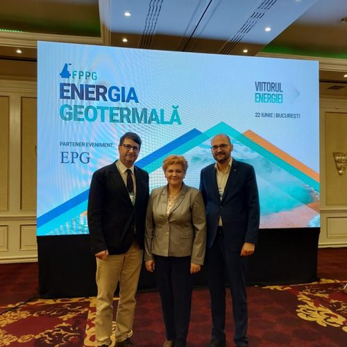 Am participat astăzi la „Viitorul energiei – energia geotermală”, un prim eveniment dedicat viitorului energetic