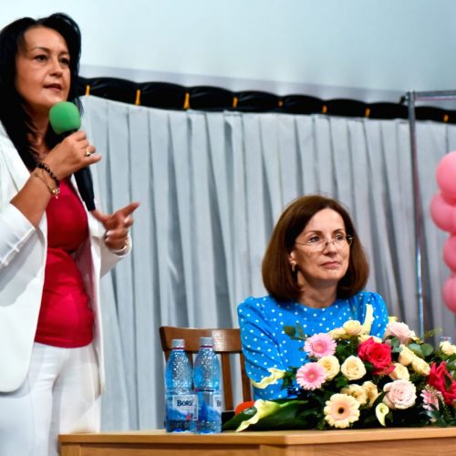 EMOȚIONANT. Sighetu Marmației. OFL MARAMUREȘ a organizat o întâlnire privind PREVENȚIA CANCERULUI de sân cu peste 200 de participante