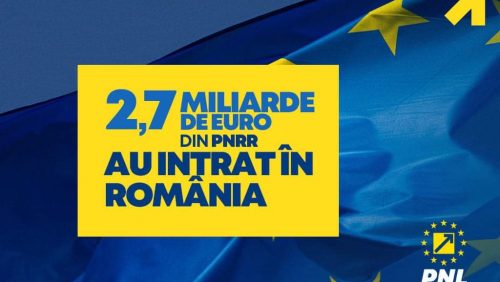 Peste 2,7 miliarde euro au fost virați, vineri, României de către Comisia Europeană