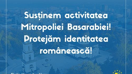 Deputatul Florin Alexe (PNL): Se vor construi, amenaja și funcționa unități preșcolare și școlare aflate în subordinea Mitropoliei Basarabiei