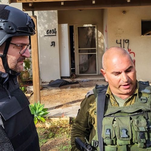 Deputatul Florin Alexe a luat parte la o vizită de documentare în zonele din sudul Israelului, atacate de teroriștii Hamas