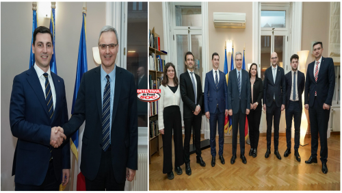 ÎNTÂLNIRE cu Ambasadorul Franței la aniversarea a 144 de ani de relații diplomatice între România și Franța