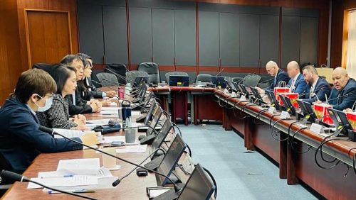 Senatorul Țâgârlaș, vizită de lucru la ministrul justiției din Taiwan