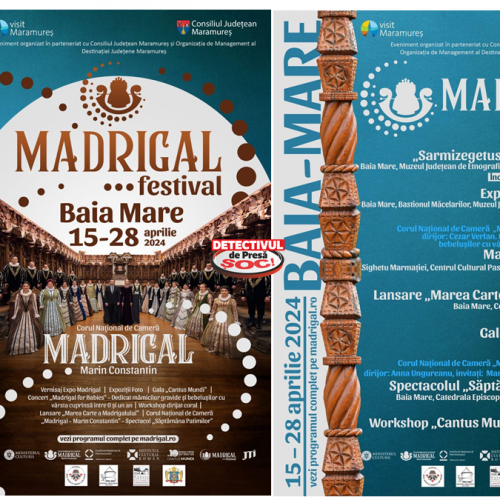 „Festival Madrigal în Maramureș” este în DESFĂȘURARE la Baia Mare