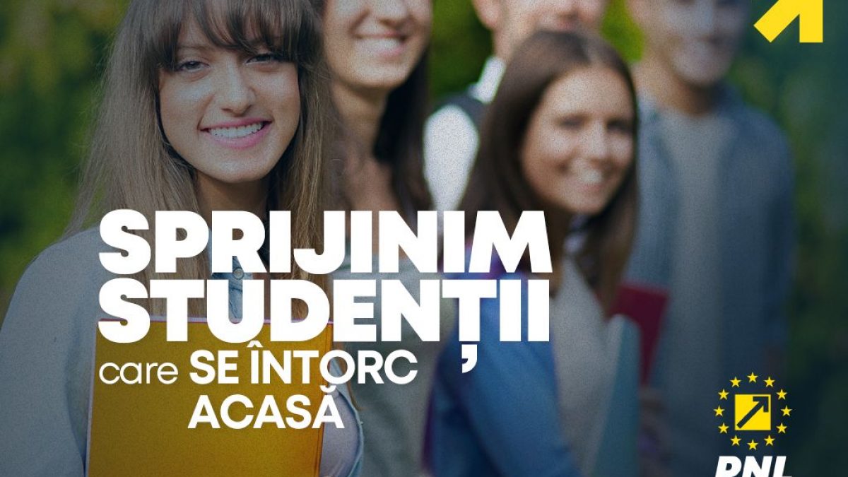 PNL: Sprijinim studenții care se întorc acasă