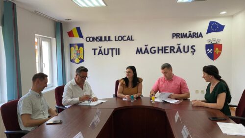 Tăuții Măgherăuș. Dumitru Marinescu: Am semnat contractul de execuție lucrări pentru realizarea ANSAMBLULUI DE LOCUINȚE SOCIALE PENTRU TINERI DIN LOCALITATEA NISTRU