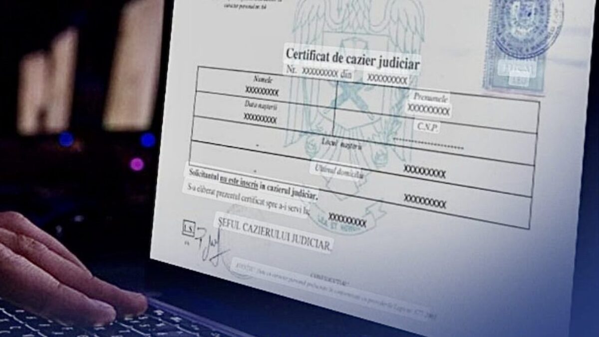 DOUĂ modalități de a obține ONLINE, Certificatul de cazier judiciar