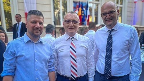 “Am avut plăcerea să particip la Recepția oferită de Ambasada Republicii Franceze în România” – Florin Alexe, deputat PNL Maramureș