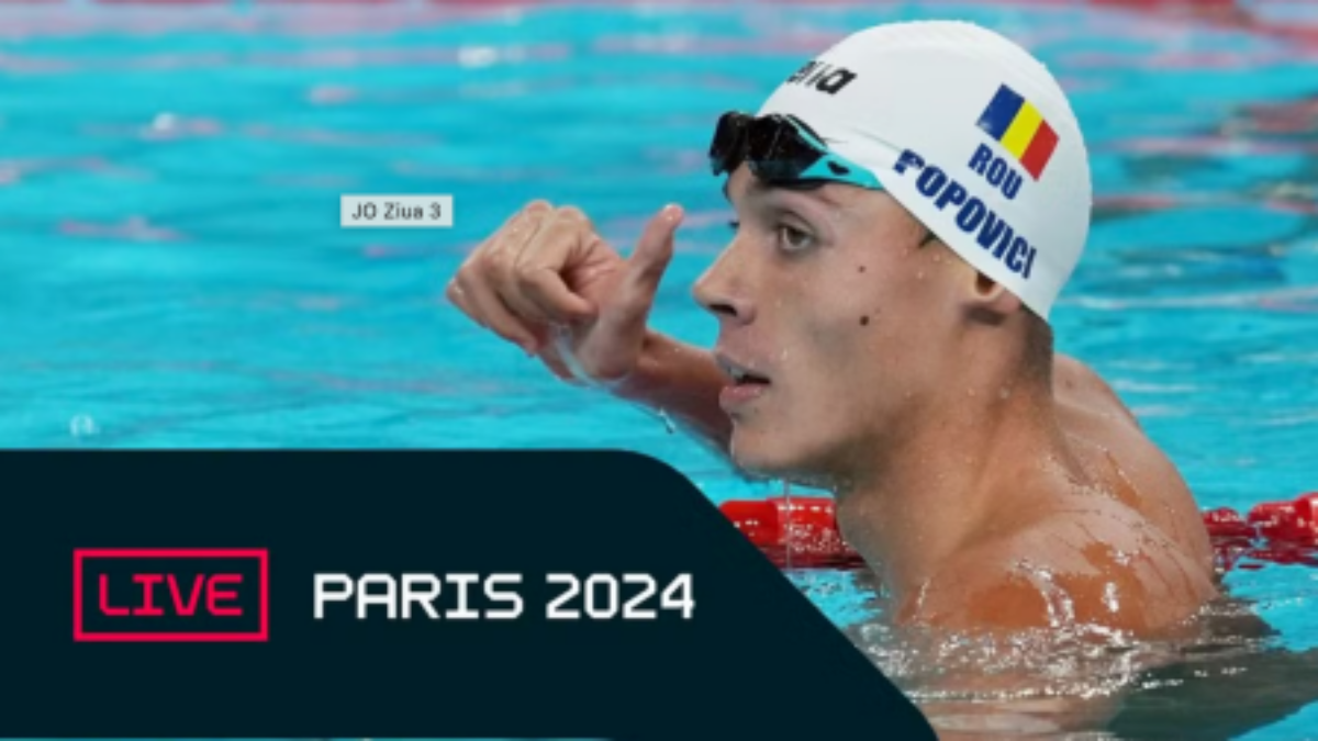 Ce CURSĂ nebună! David Popovici este noul campion olimpic din proba de 200 de metri liber