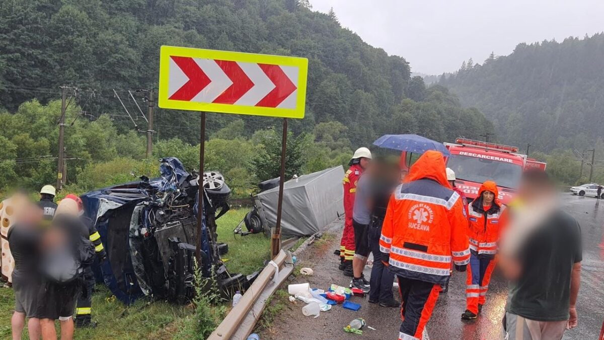 FILMUL accidentului dintre un MICROBUZ și un AUTOTREN pentru care a fost activat Planul Roșu de Intervenție