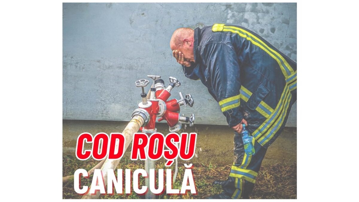 ALERTĂ METEO: Cod Roșu de caniculă pentru aproape toată țara!