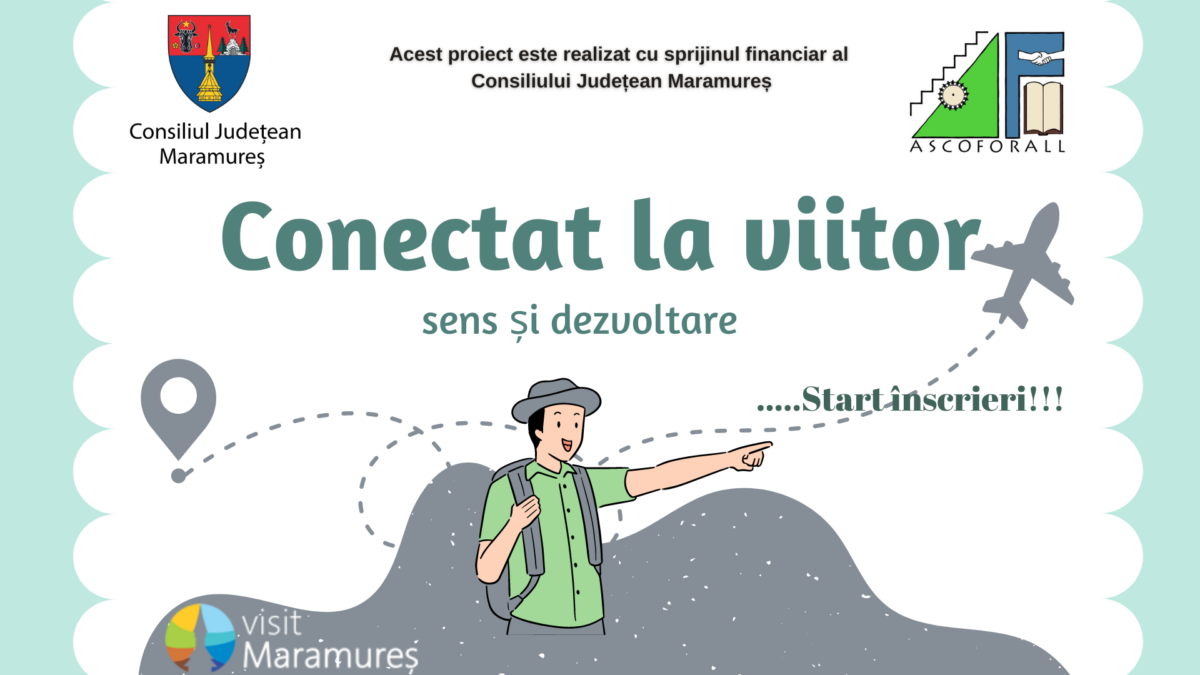 Asociația Asco Forall lansează proiectul “Conectat la viitor- sens și dezvoltare”