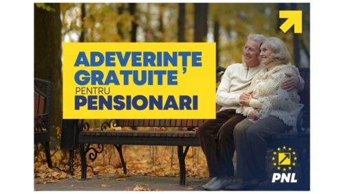 ADEVERINȚE GRATUITE pentru PENSIONARE