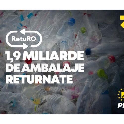 1,9 MILIARDE DE AMBALAJE RETURNATE