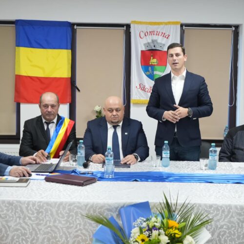 Ionel Bogdan: Am participat la CEREMONIA de depunere a jurământului pentru un NOU MANDAT DE PRIMAR al comunei Săcălășeni