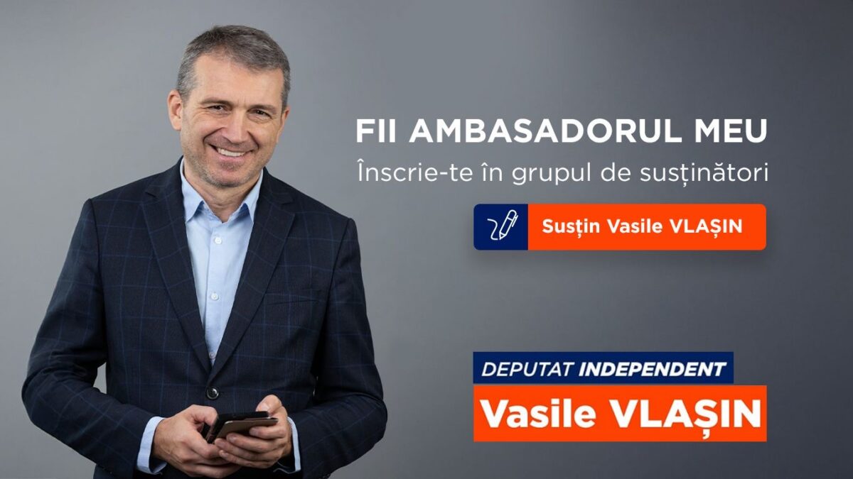 Vasile Vlașin: Voi DONA cei peste 200.000 de Euro, SALARIUL DE DEPUTAT!