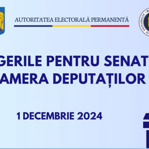 Începe CAMPANIA ELECTORALĂ pentru ALEGERILE PARLAMENTARE