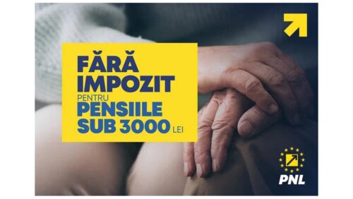 FĂRĂ IMPOZIT pentru PENSIILE sub 3000 lei – Călin Bota, deputat PNL