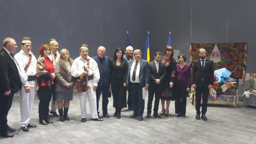  Participarea la celebrarea acordării titlului de ”Tezaur uman viu” violonistului Ivan Shiman din Solotvino