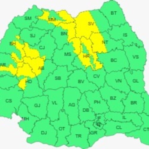 Avertizare meteorologică – intensificări ale vântului