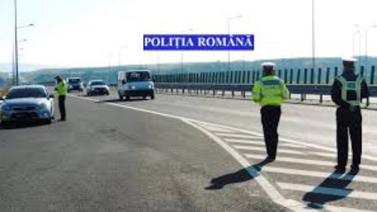 VERIFICĂRI ALE POLIȚIȘTILOR DE LA AUTOSTRĂZI, PENTRU SIGURANȚA TRAFICULUI