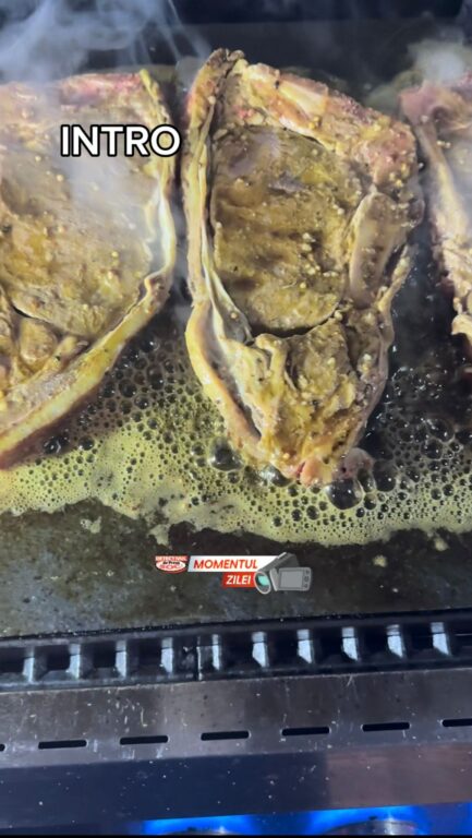 1000174271-433x768 VIDEO. Steak de VITĂ de la Carmangeriile Dalia din Baia Mare, pe PIATRĂ. Secretul Detectivului constă într-un produs… NU ungeți piatra cu… Cât timp am încins piatra?