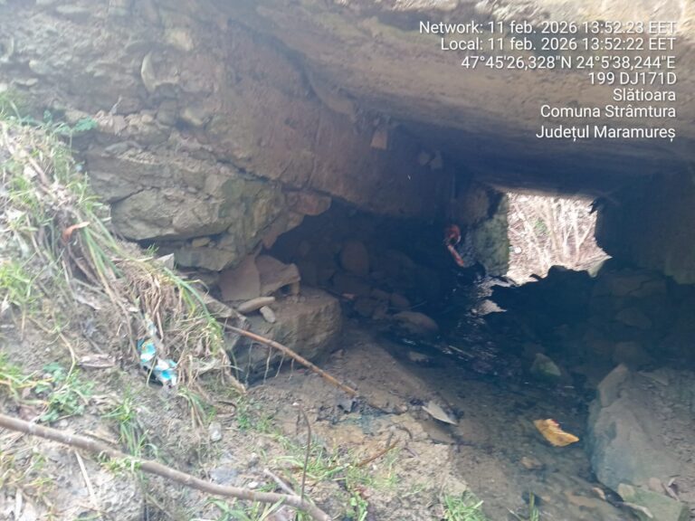 1000196173-768x576 Podeț aproape de prăbușire pe DJ186D, în sat Slătioara, comuna Strâmtura! Autoritățile intervin de urgență!