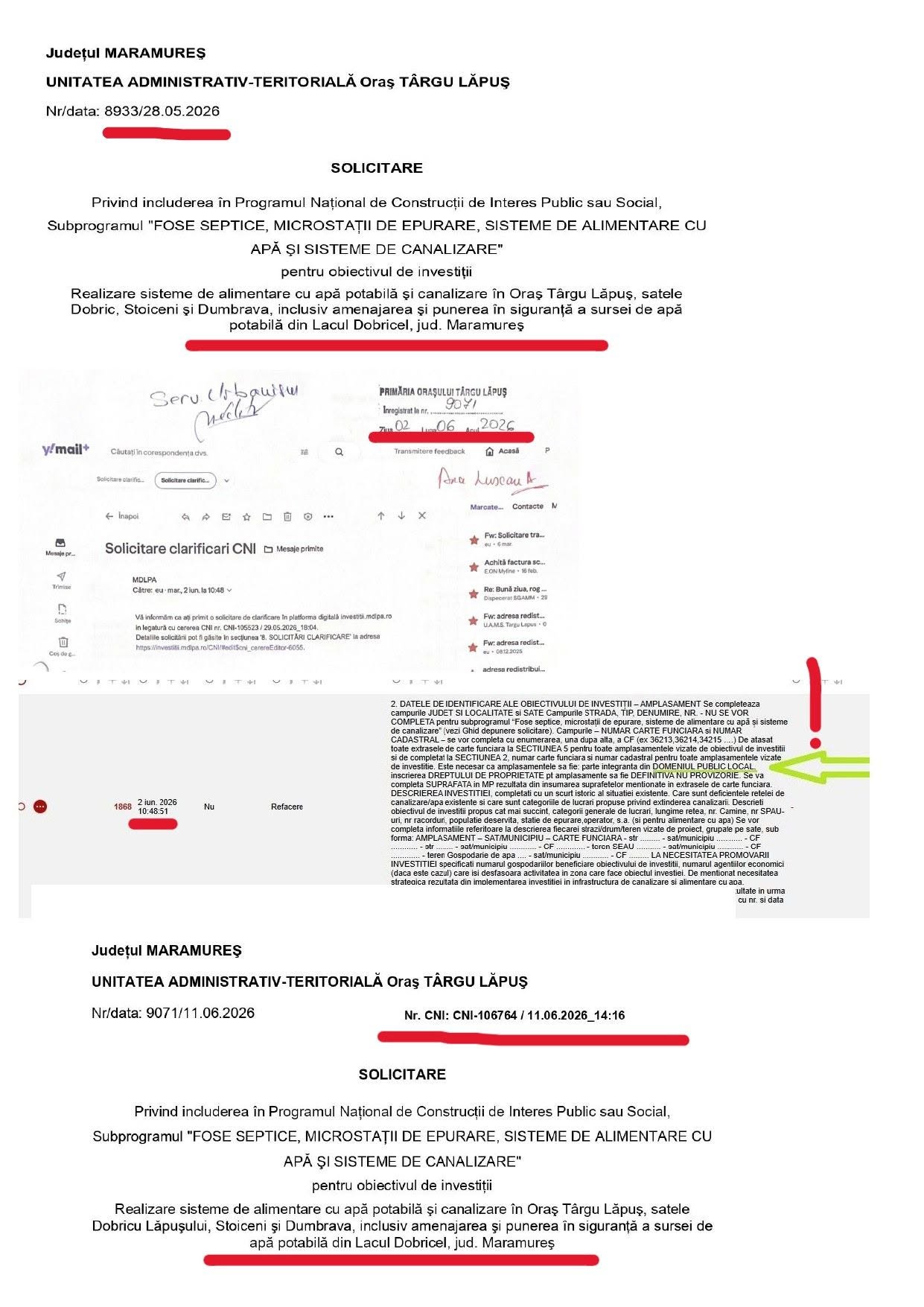 721576179_122289515210221639_4788541837225506851_n Adevărul despre Lacul Dobricel. Documentele publicate de primarul orașului Târgu Lăpuș, Vlad Herman, demontează manipularea